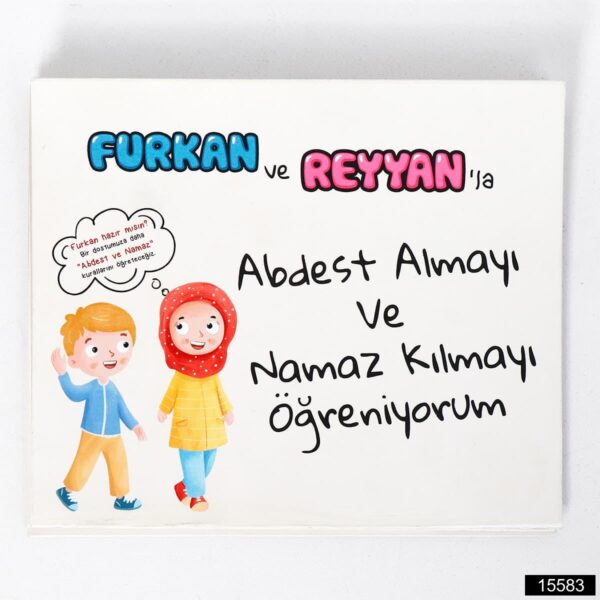 Reyyan Çocuk - Reyyan Furkan - Katlamalı Namaz Hocası Broşürü