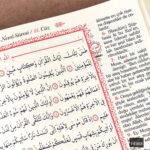 Rahle Boy Bilgisayar Hatlı Arapça Sıvama Kapak Kuran-ı Kerim ve Yüce Meali - Kabe - Görsel 3