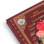 FN Orta Boy 224 Sayfa Münacat Cüzü Sıvama Kapak Yasin -  Bordo - Görsel 4