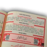 Orta Boy 224 Sayfa Münacat Cüzü Kapak Yasin + Saafi Collection 3 ml Makam-ı İbrahim Kokusu - Görsel 4
